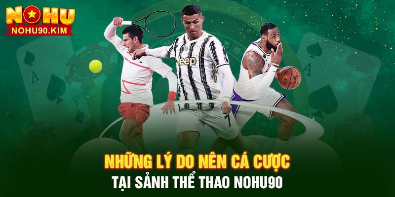 Những lý do nên cá cược tại sảnh thể thao NOHU90