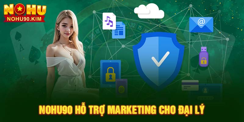 NOHU90 hỗ trợ marketing cho đại lý