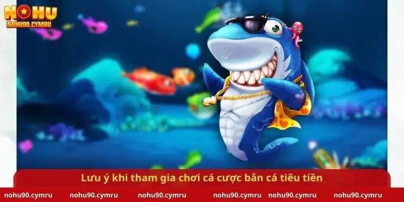 Lưu ý khi tham gia chơi cá cược bắn cá tiêu tiên